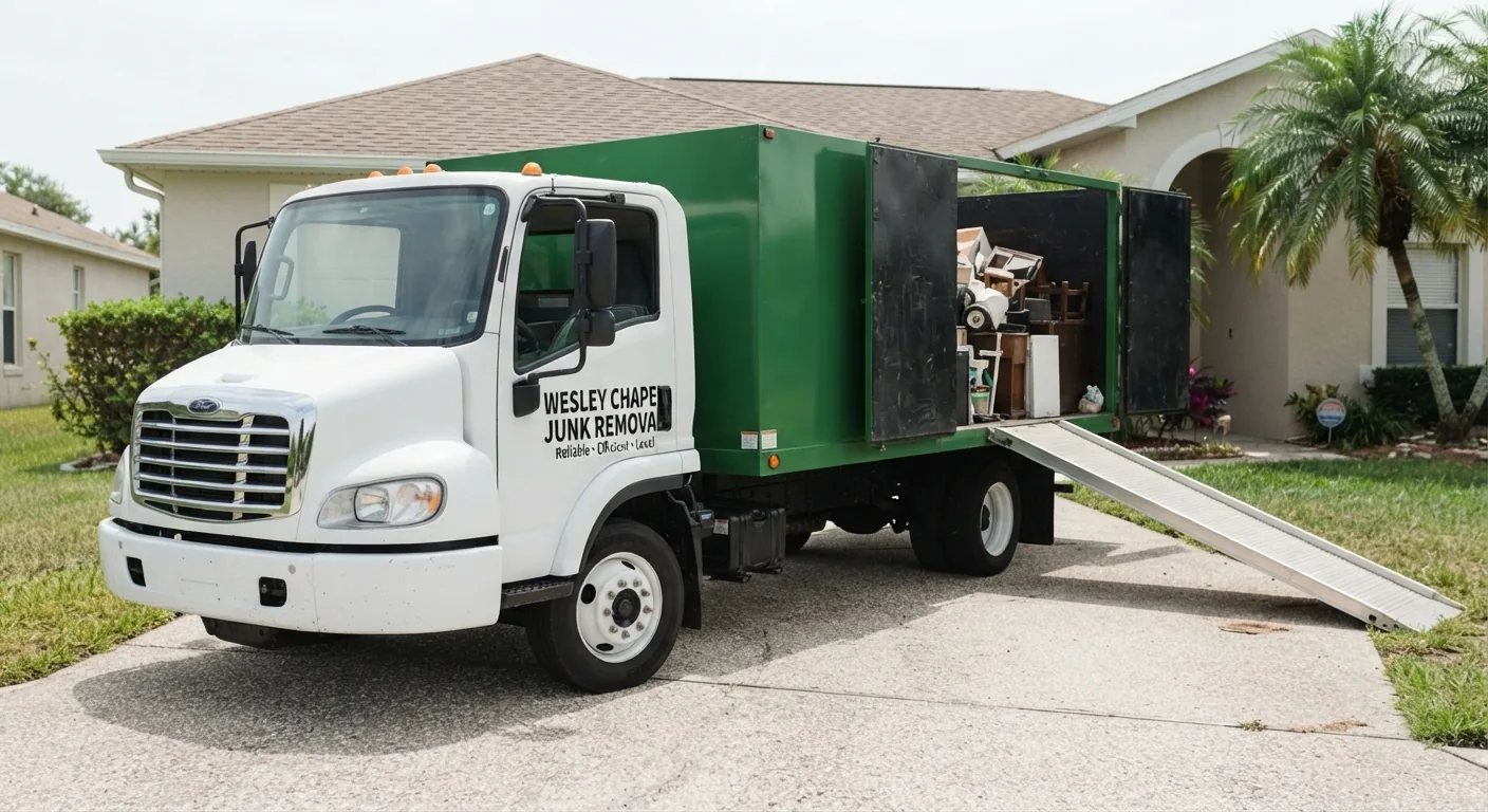 Junk Removal Wesley Chapel truck ready for dispatch
